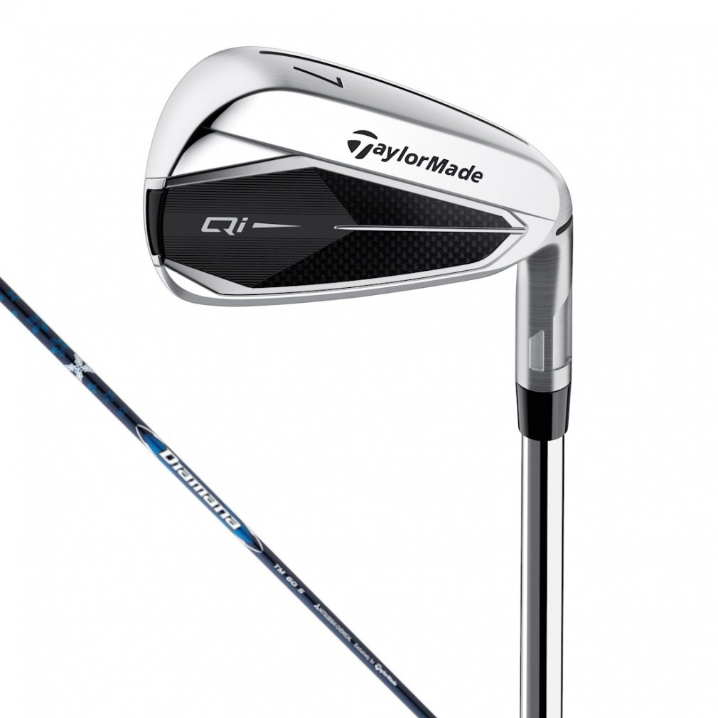 テーラーメイド Qi IRON ゴルフ アイアンセット Diamana BLUE TM60 5本セット 2024年モデル メンズ TaylorMade