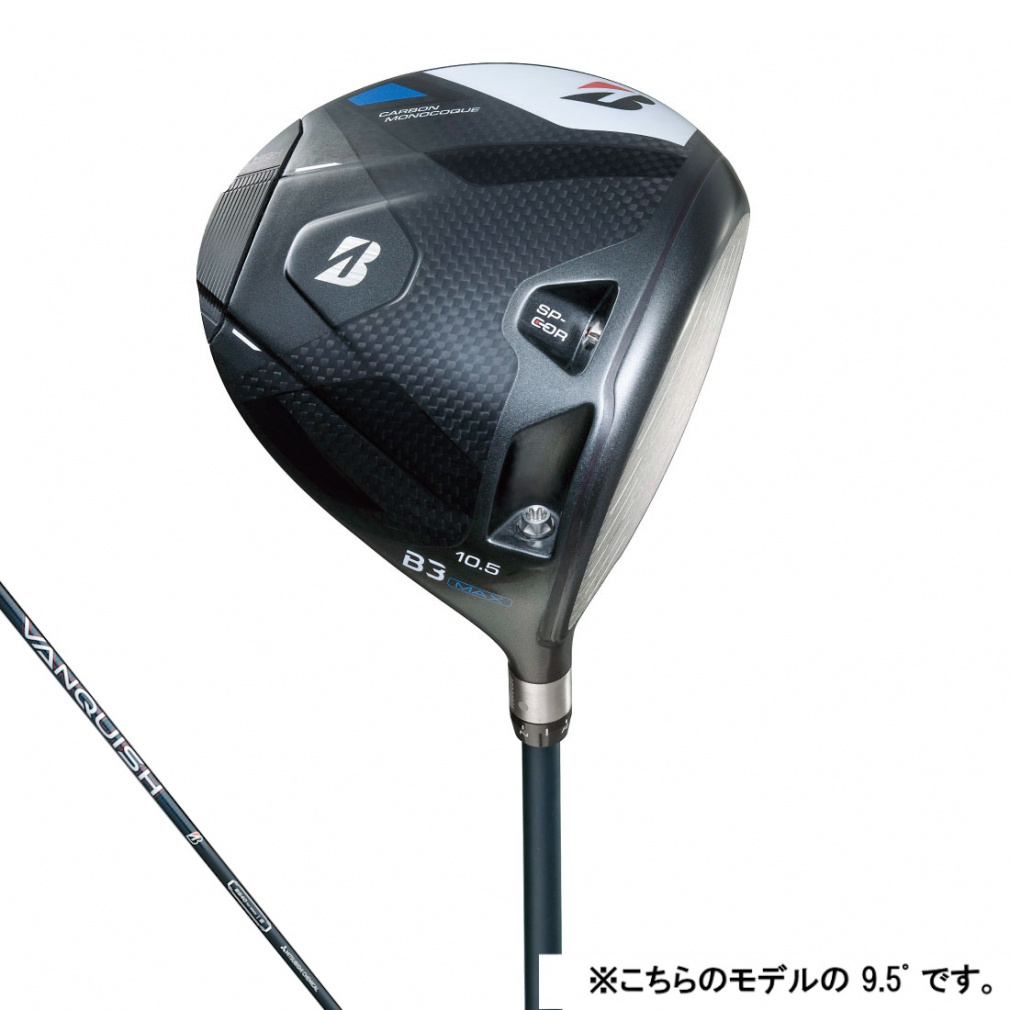 uaXg B3 MAX }bNX hCo[ GOLF DRIVER St VANQUISH BS40 for MAX 2024N Y BRIDGESTONE