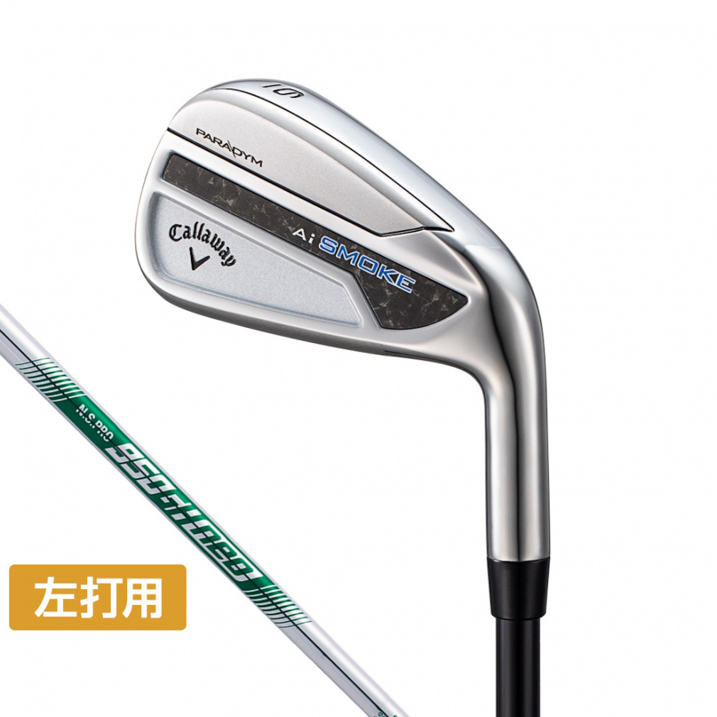キャロウェイ PARADYM Ai SMOKE アイアン ゴルフ 単品アイアン NSPRO 950GH neo S 2024年モデル メンズ 左用 Callaway