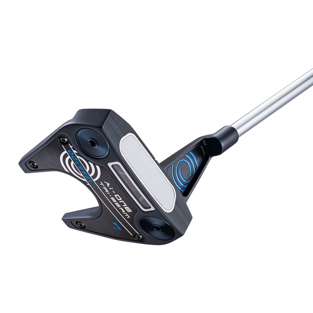 新品未使用 ODYSSEY Ai-ONE TRI-BEAM #1 33㌅ New Odyssey (Odyssey) Right putter AI-ONE TRI-BEAM 2-Ball