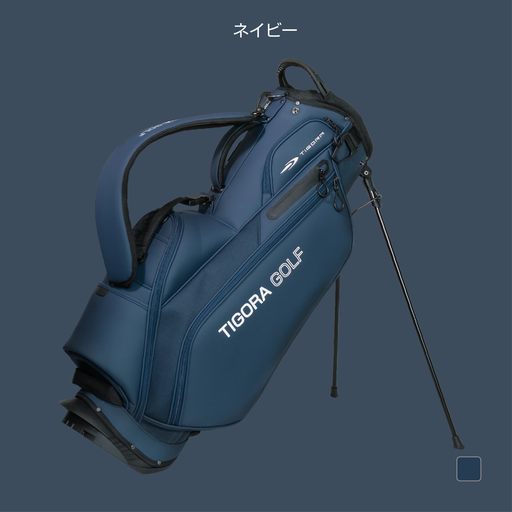 ティゴラ PUスタンドキャディバッグ (TR-0B1005STCB) メンズ ゴルフ