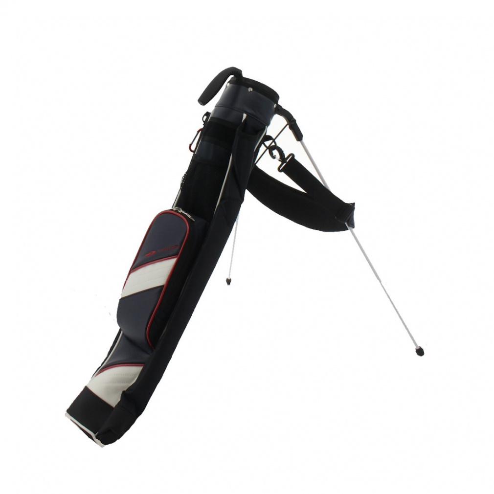 【新品フード】Titleist スタンド式ゴルフバッグ 黒 練習用クラブケース 新品 Titleist タイトリスト ゴルフクラブケース クラブケース