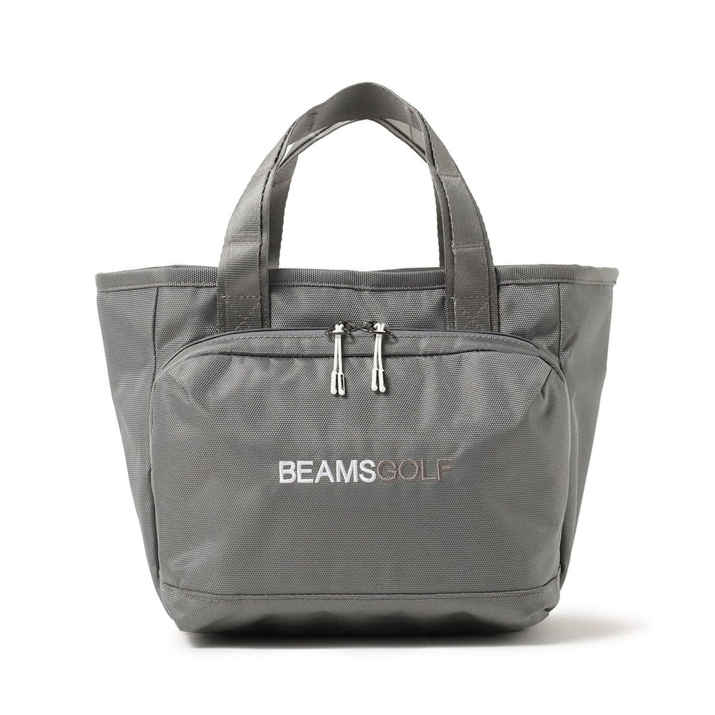 BEAMS GOLF キャディーバッグ　新品　ポーチ付き　グレー ビームスゴルフ スタンド キャディバッグ 4 (8161007783) ゴルフ