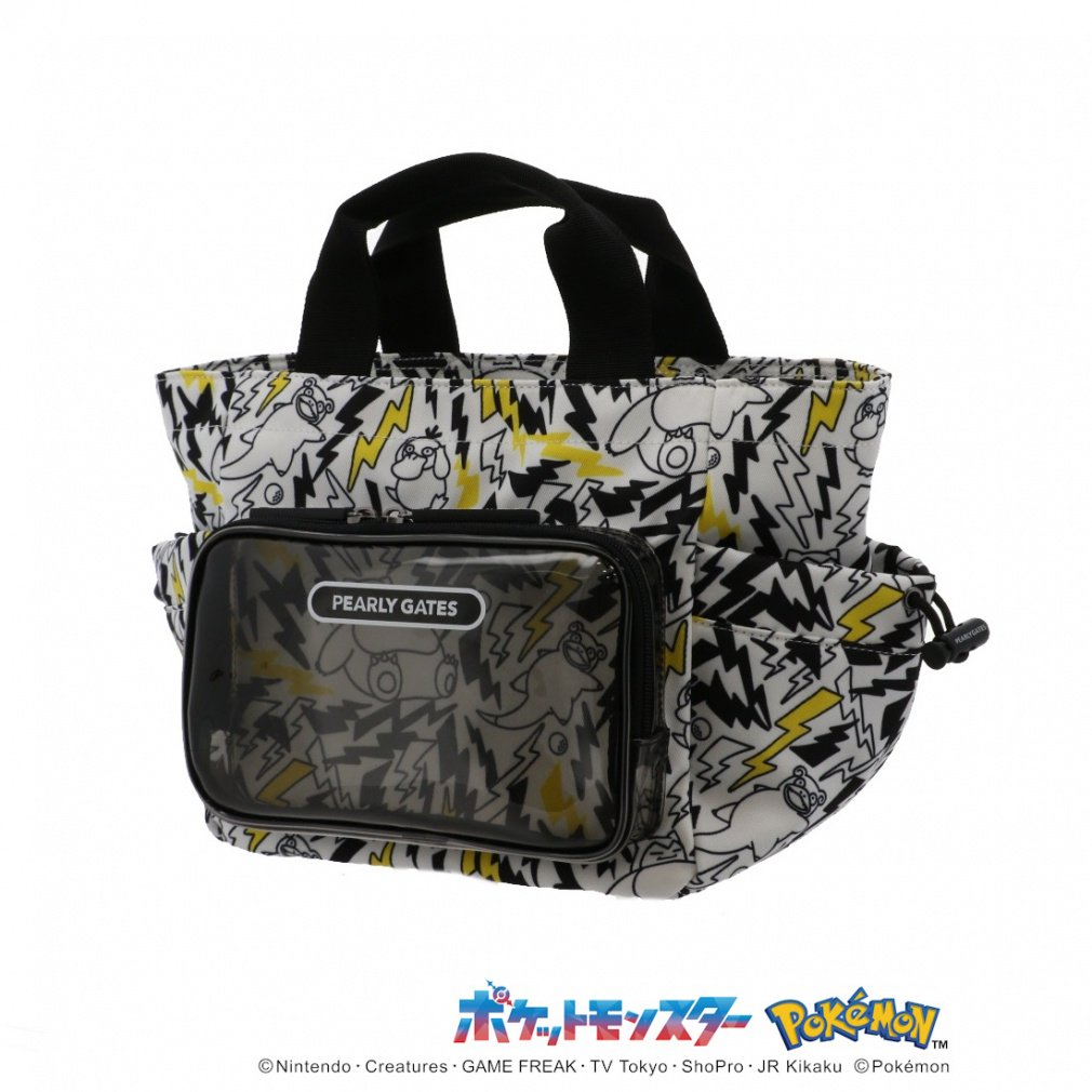パーリーゲイツ　ピカチュウ　ポケモン　キャディバッグセット　10点セット パーリーゲイツ ピカチュウ ポケモン キャディバッグセット 10点セット
