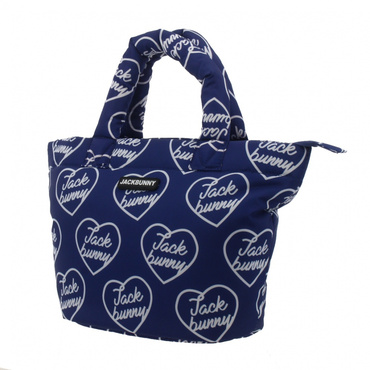 ジャック バニー ハート柄プリントカートバッグ (2624281101) ゴルフ ポーチ Jack Bunny!! ジャックバニー