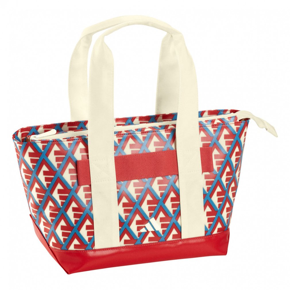 アディダス マルチカラードBOSプリント ラウンドバッグ (IT3307) ゴルフ ポーチ adidas