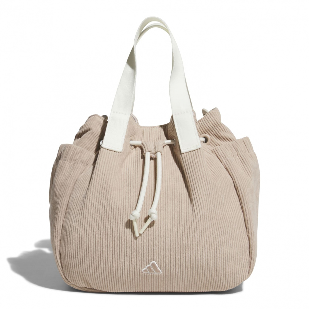 アディダス レディース コーデュロイ ラウンドバッグ (IS6272) ゴルフ ポーチ adidas