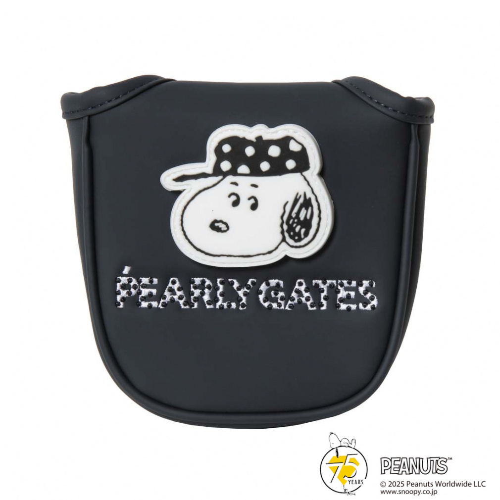 パーリーゲイツ パターカバー SNOOPY 合皮マレット型用パターカバー