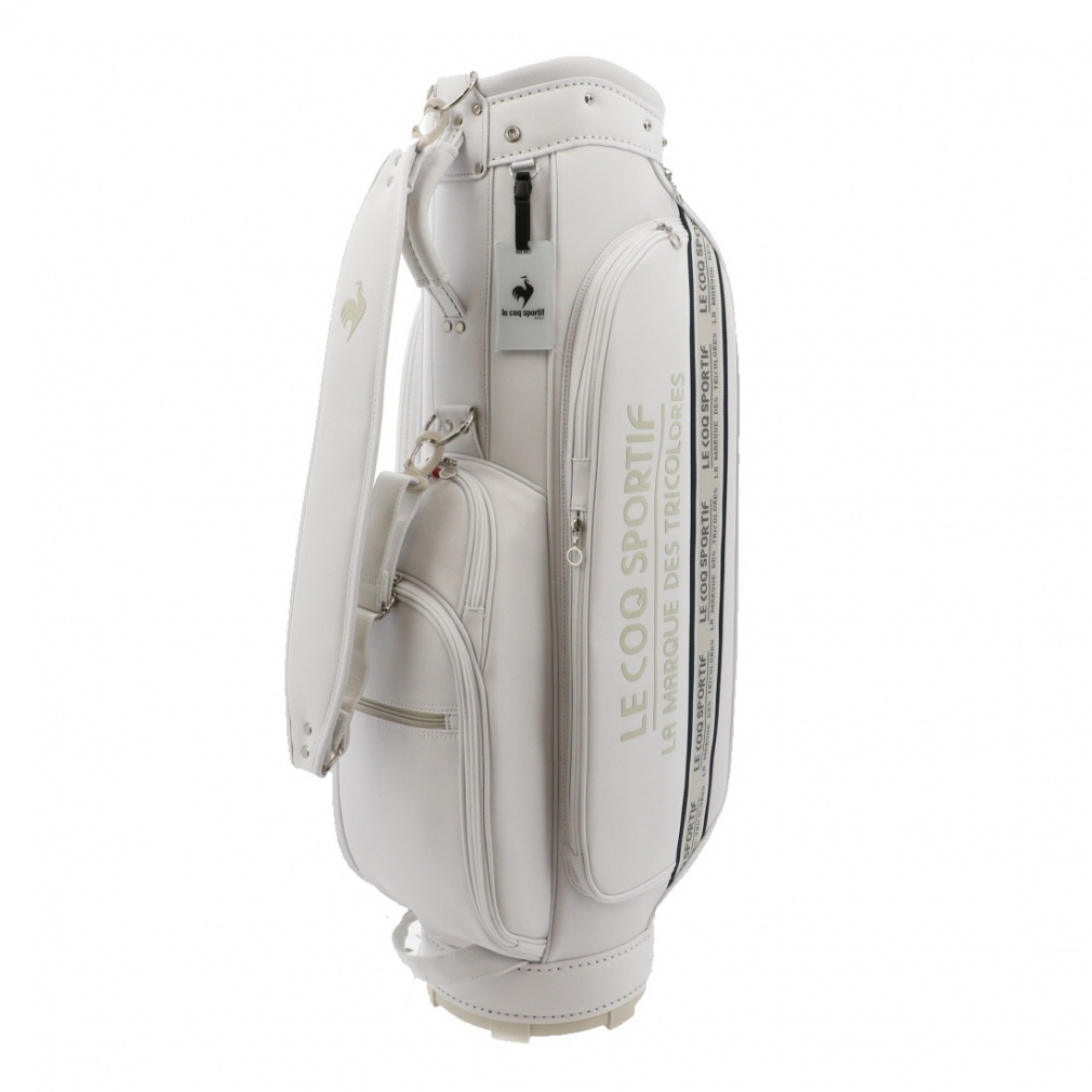 ルコックスポルティフ ゴルフ レディース 軽量2.8kg キャディバッグ (QQCXJJ03) le coq sportif GOLF
