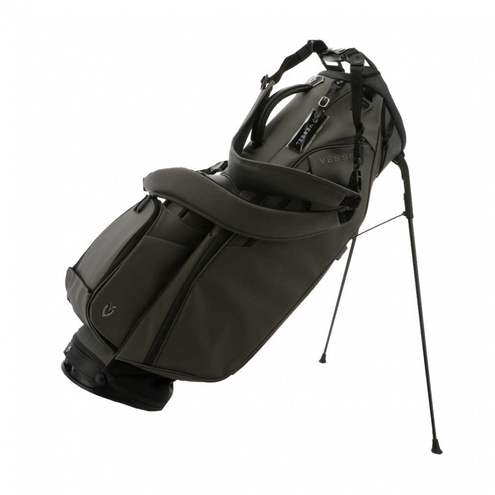 ベゼル PLAYER4.0 CORAL DOUBLE (PLYRIV) ゴルフ スタンド キャディバッグ VESSEL