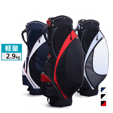 コスパ 最強 キャディバッグ 9型 2.9kg軽量 フルサイズセパレーター