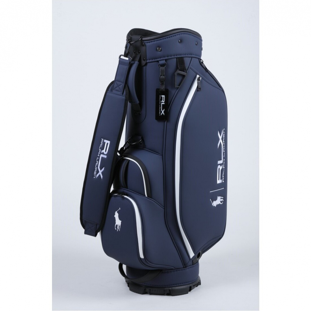 RLX Ralph Lauren キャディバッグ RLX GOLF プレミアムシリーズ メンズ キャディバッグ RLC017 BK