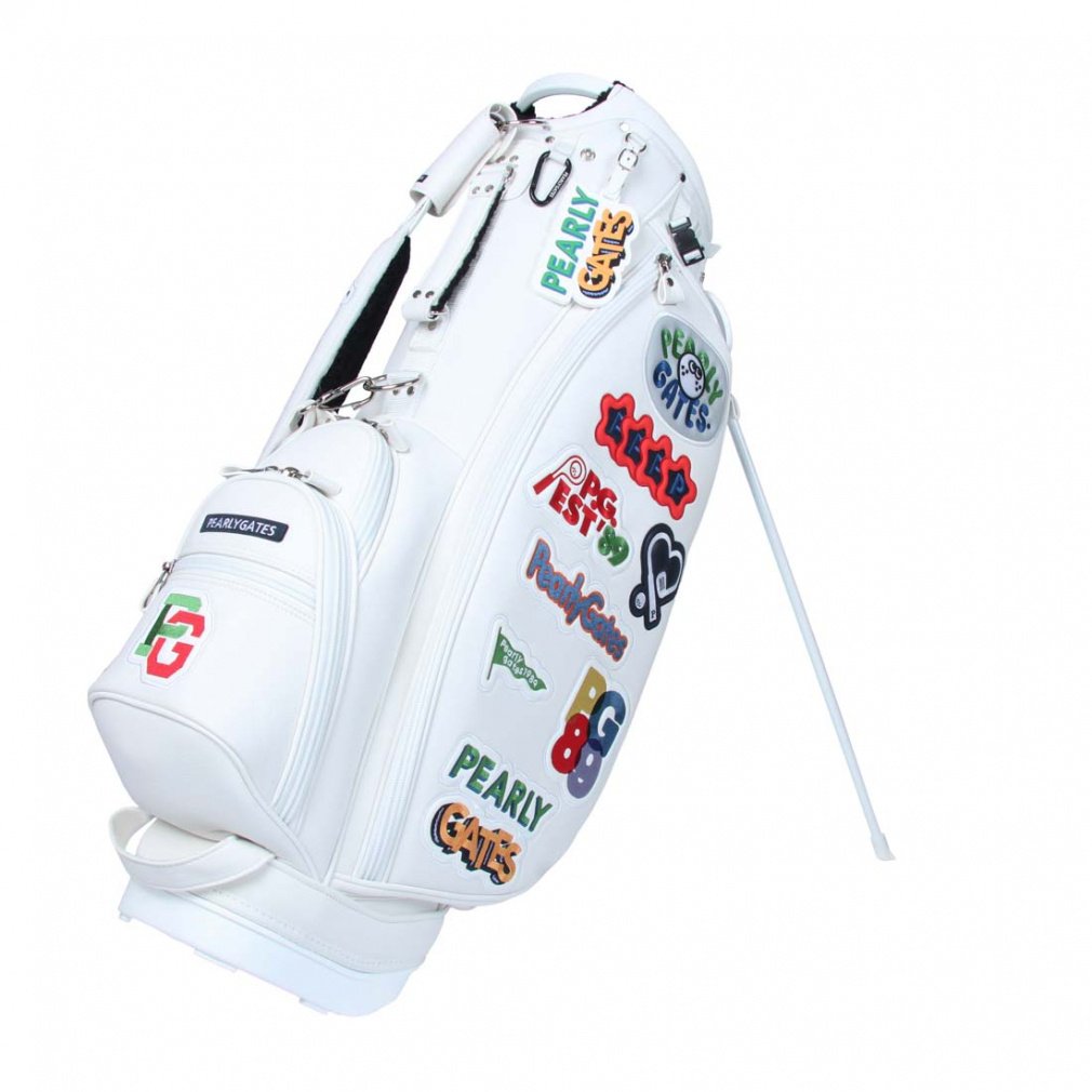 パーリーゲイツ ロゴワッペンスタンド式キャディバッグ (0536180011