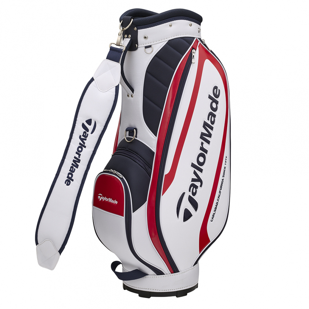 トゥルーライト キャディバッグ TL873(ホワイト×ネイビー-9)
