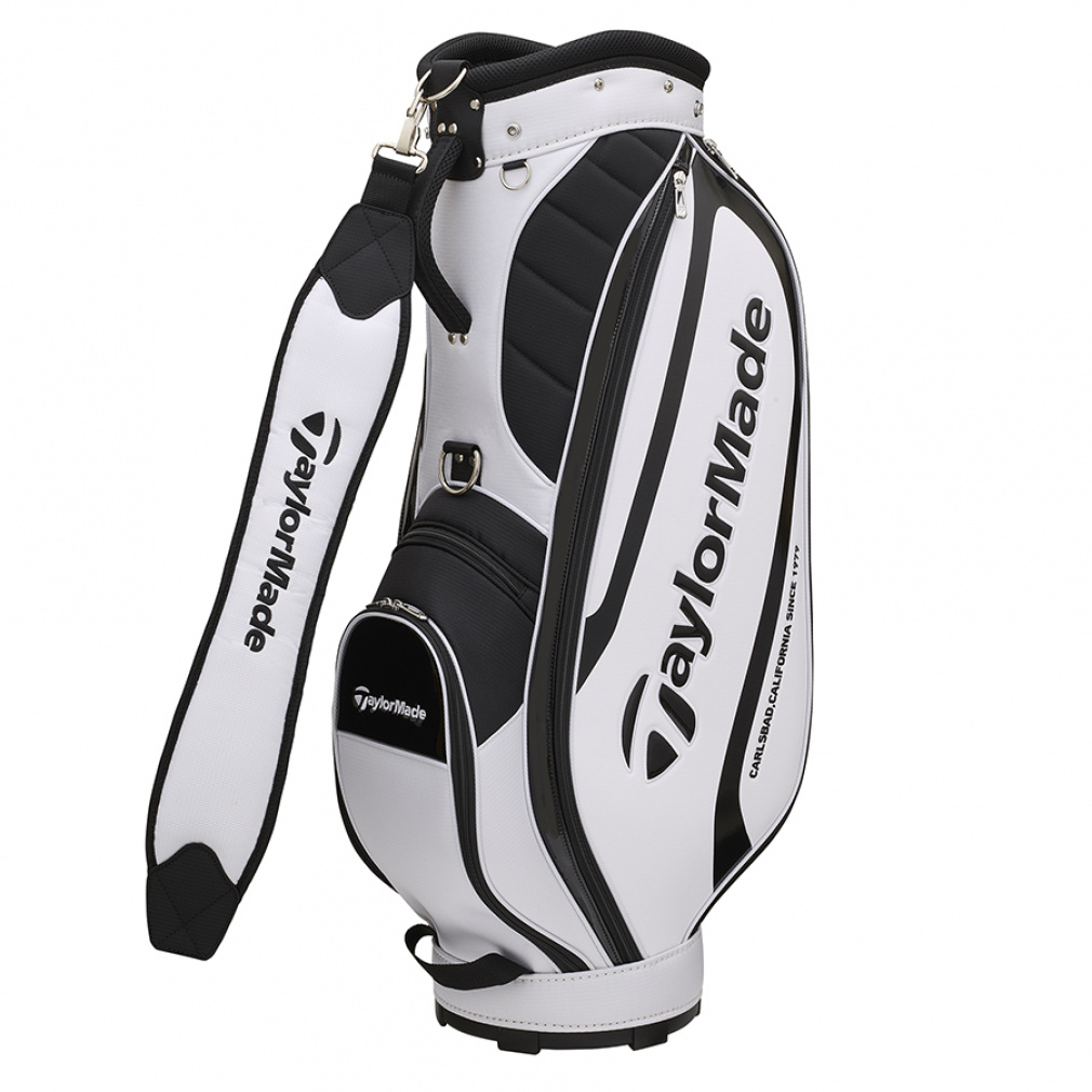 トゥルーライト キャディバッグ TL873(ホワイト×ブラック-9)
