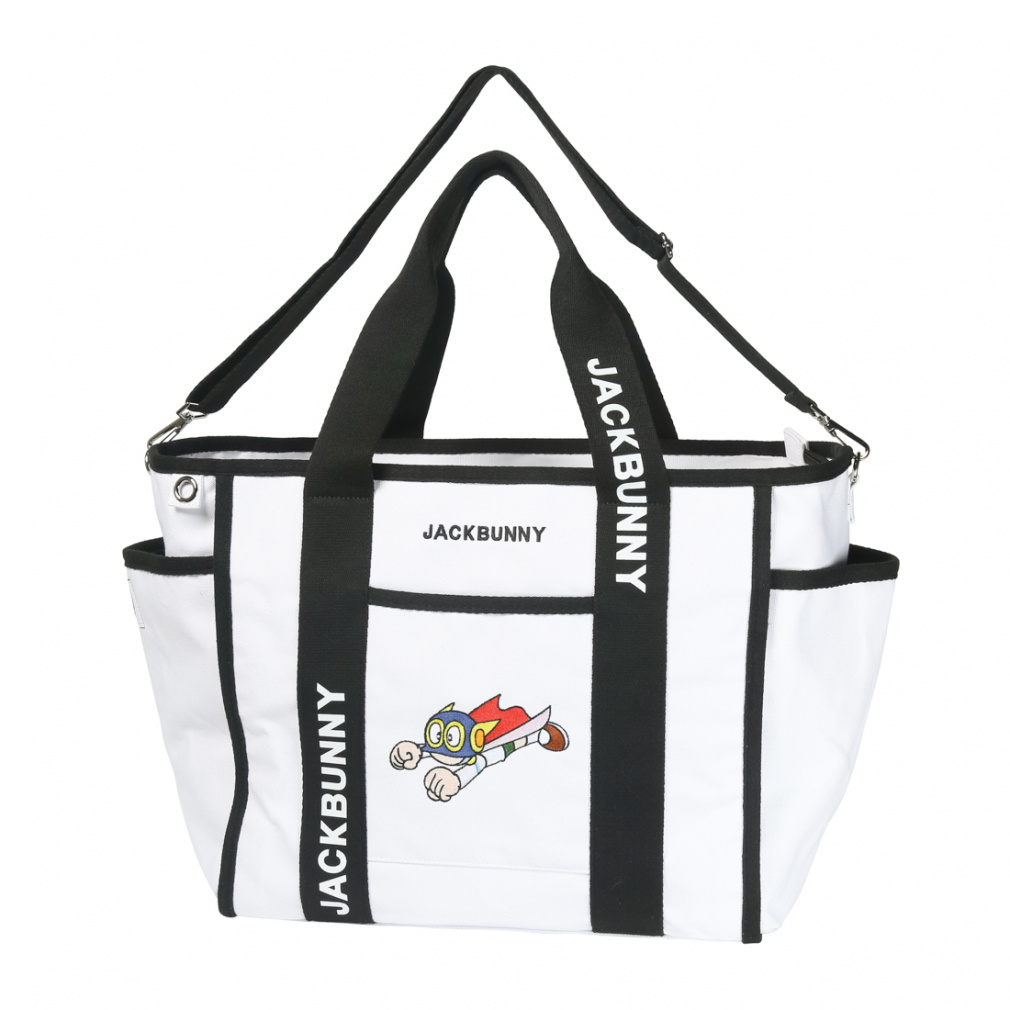 Jack Bunny!!　限定　パーマン　トートバッグ　藤子90th　ホワイト Jack Bunny!!（ジャックバニー）の「【Jack Bunny!!】【藤子90th