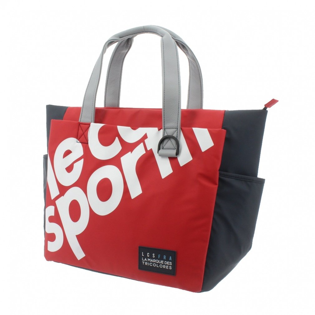 情熱の赤いバック ルコック ボストンバッグ(トートバッグ) グラフィックデザイン