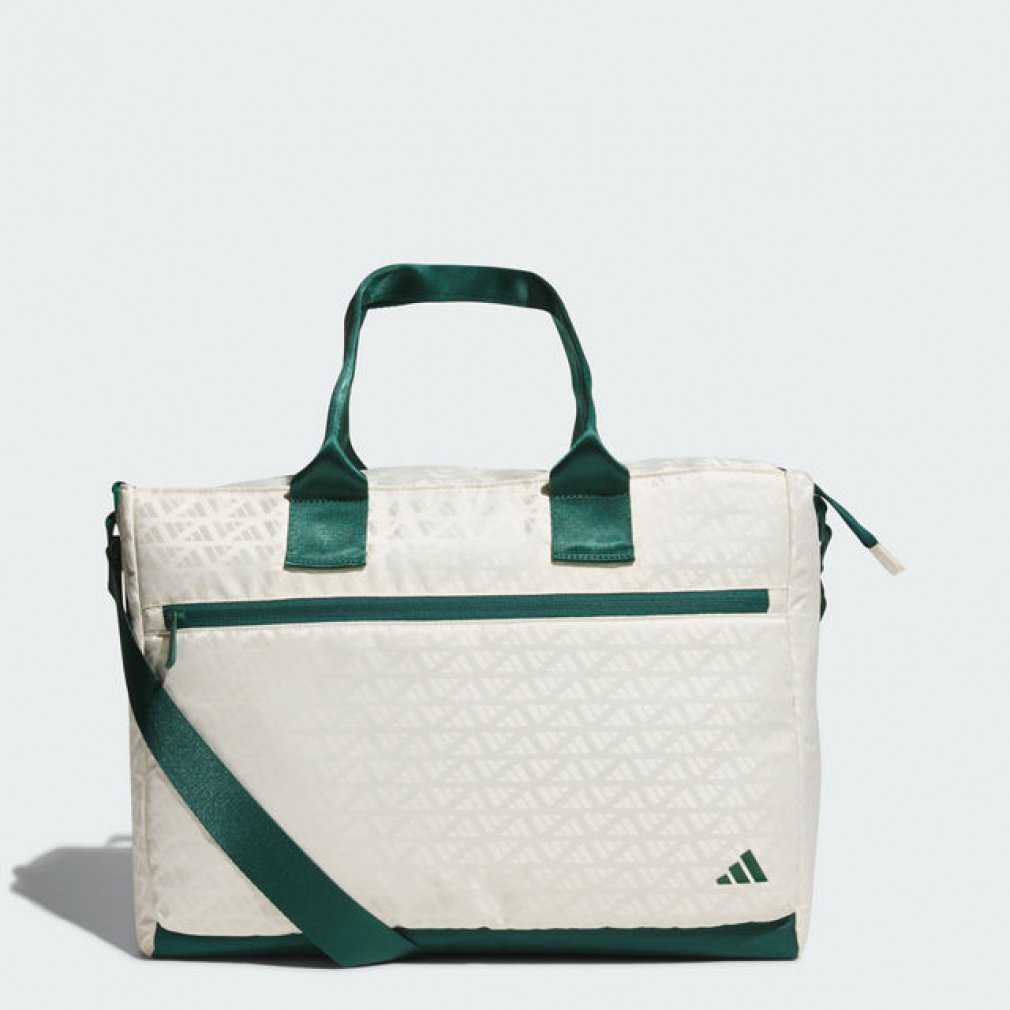 アディダス シューズケース付き モノグラム トートバッグ (JTY30) ゴルフ ボストンバッグ adidas