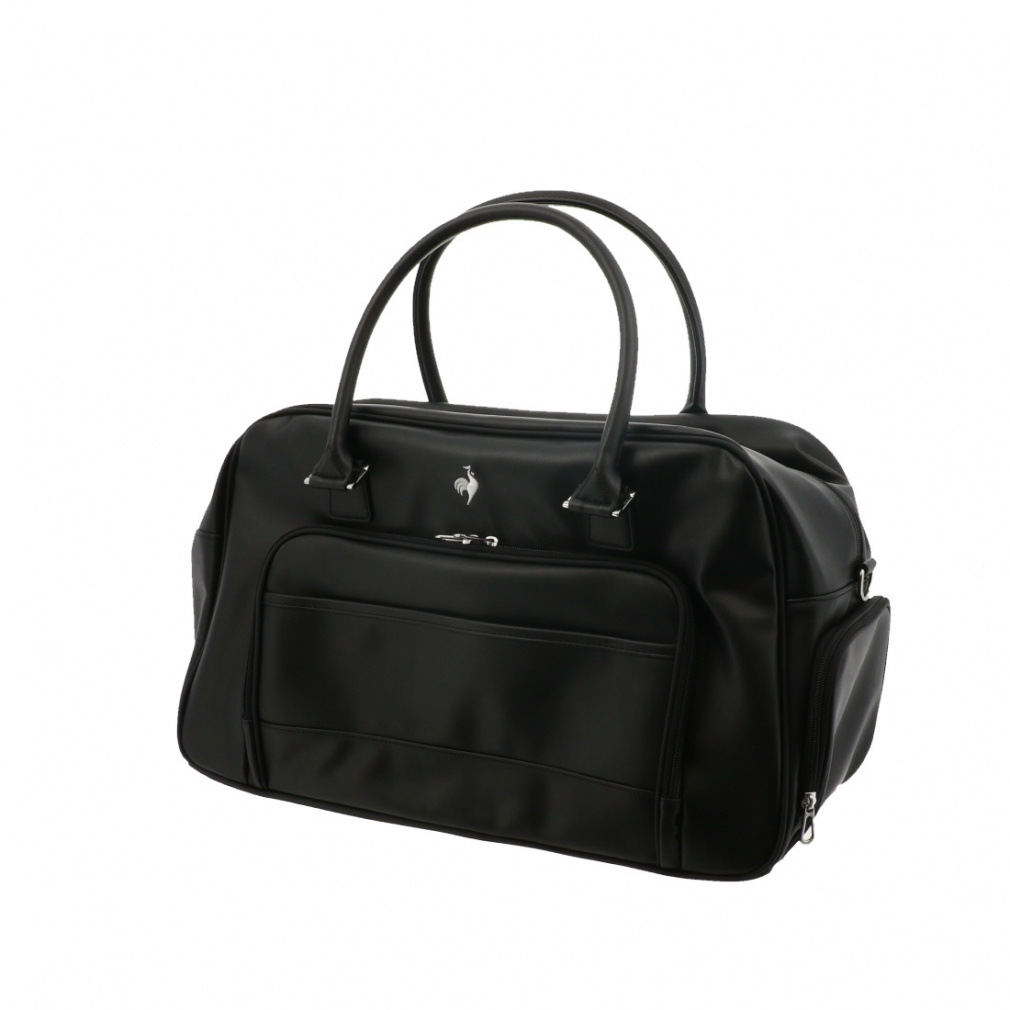 ルコック　メンズ ベーシック ボストンバッグ LG5FBB02M BK00 ブラック [2025年モデル] ルコックスポルティフ ゴルフ ベーシックボストンバッグ (LG5FBB02M