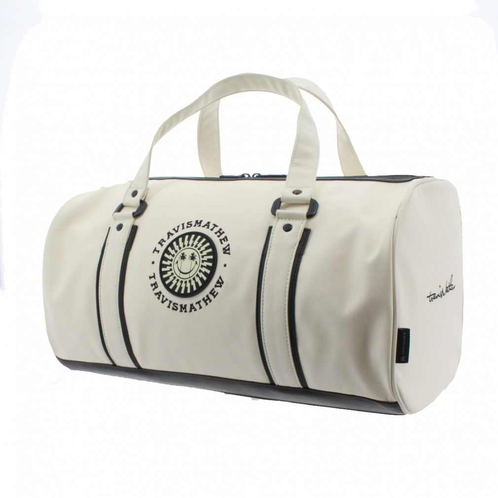 gBX}V[ TM PU MOTIF BOSTON BAG (7AK901) St {XgobO TravisMathew