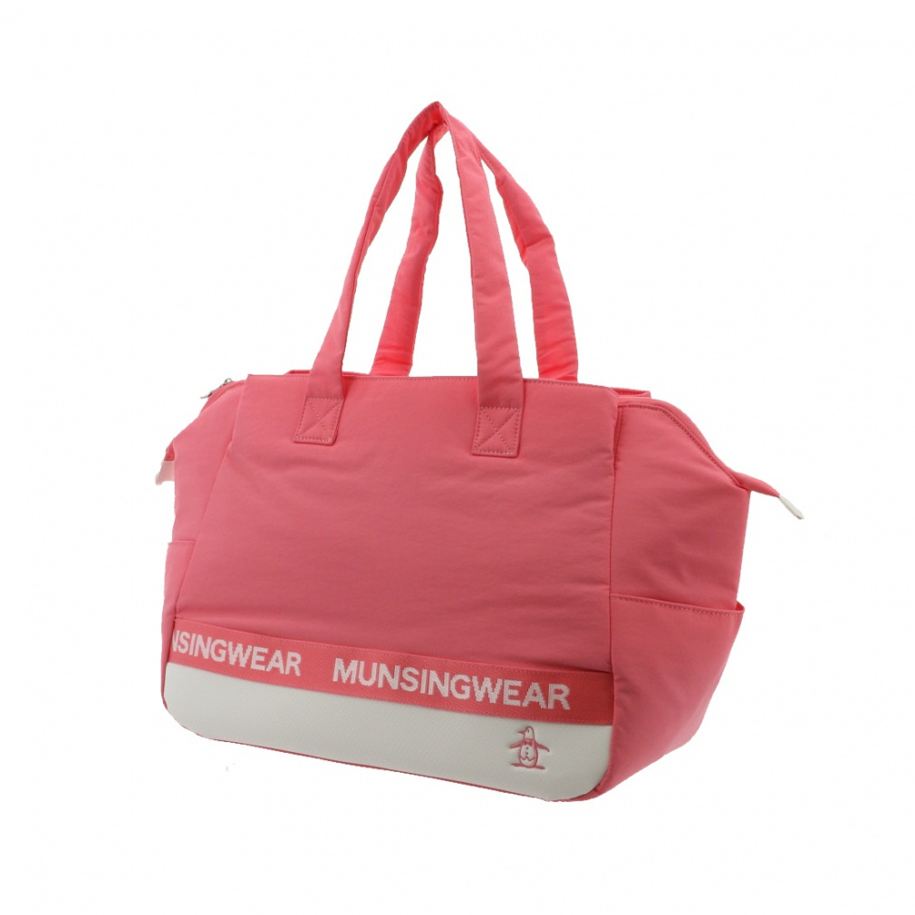 マンシングウェア レディース あおりポケットボストンバッグ (MQCXJA02) ゴルフ ボストンバッグ Munsingwear