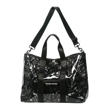 繊細ボタニカル柄 クリアロッカーBAG 0533281602