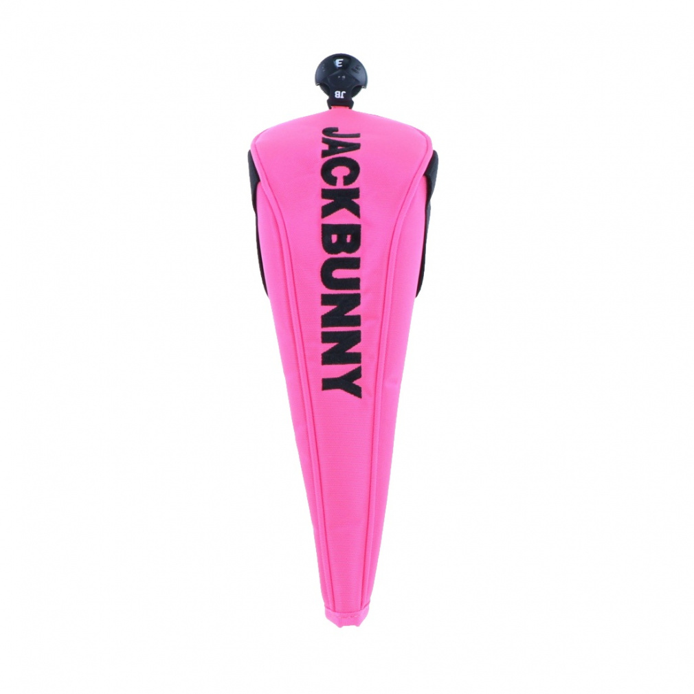 ロゴファスナー キャディバッグシリーズ フェアウェイ用 ヘッドカバー 2623984742(ピンク)