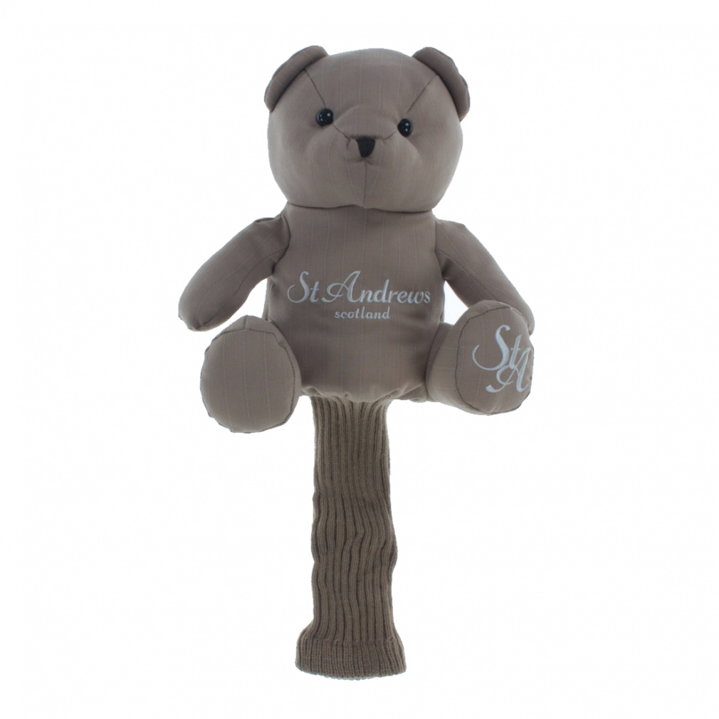 ピンストライプベアドライバー用ヘッドカバー 0425284001(ベージュ)