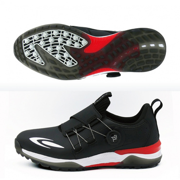 極スイング スパイクレス(ブラック-24.5cm)