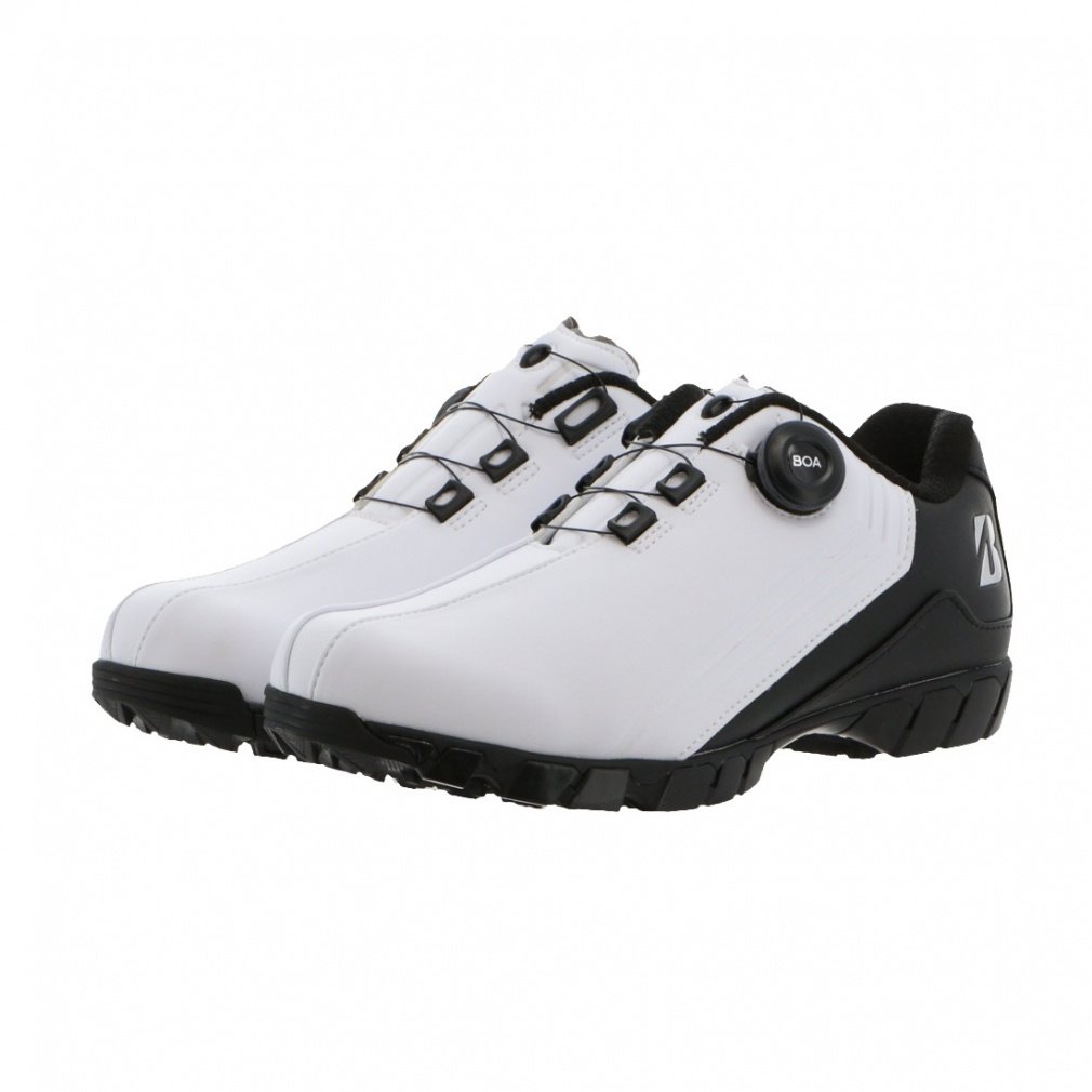 ブリヂストン ゴルフシューズ ホワイト BRIDGESTONE GOLF ブリヂストンゴルフ ゴルフシューズ スパイク