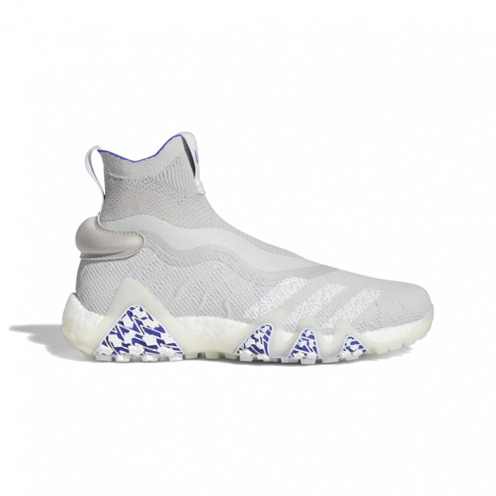 新品adidasアディダスゴルフシューズ　コードカオス レースレス グリッチ アディダス「コードカオス レースレス グリッチ」を試し履き 靴