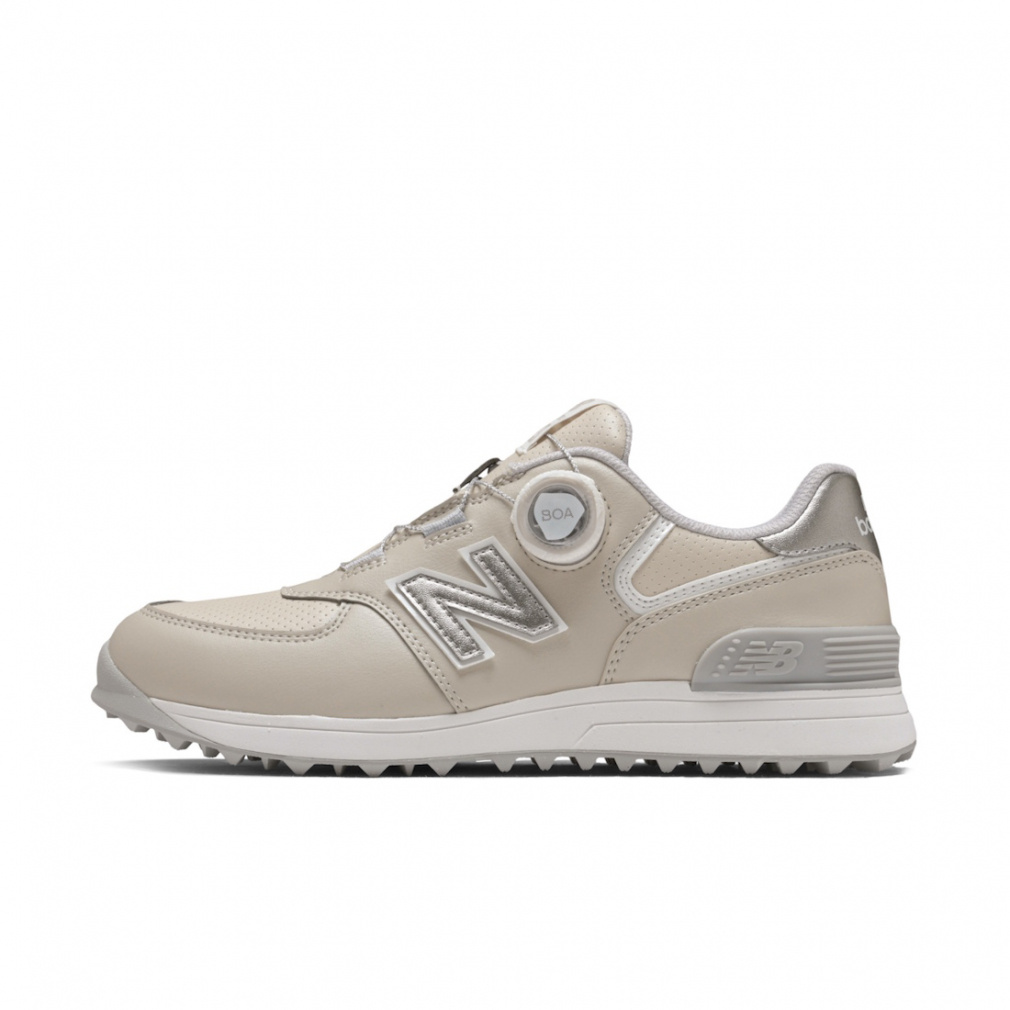 『美品』ニューバランス ゴルフシューズ　574 BOA ボア ダイヤル 24.5 New Balance ニューバランス（new balance）（レディース