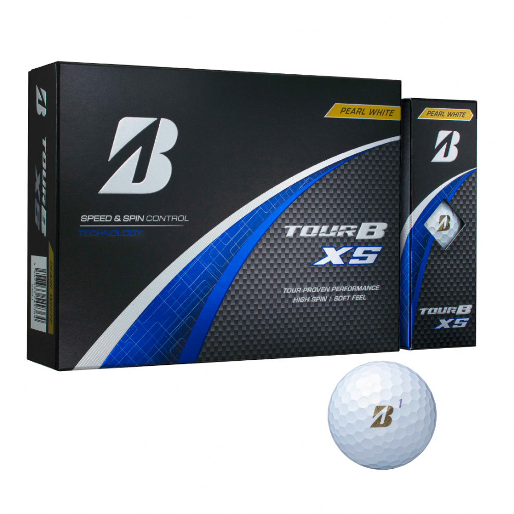 �u���a�X�g�� 24TOUR B XS �p�[���z���C�g (S4GXJ) 1�X���[�u(3����) �S���t ���F�� BRIDGESTONE