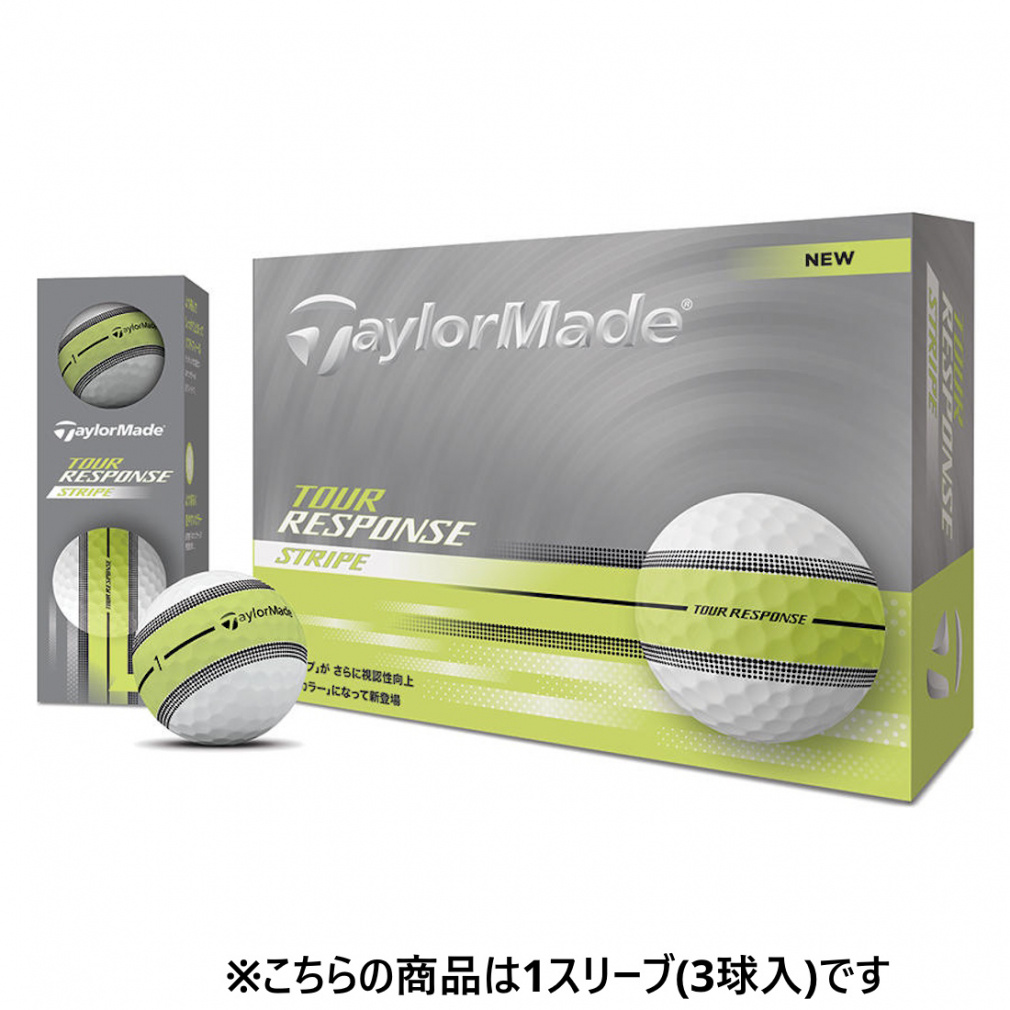 e[[Ch TOUR RESPONSE Stripe NEON YLW (N9526501) 1X[u(3) St F TaylorMade
