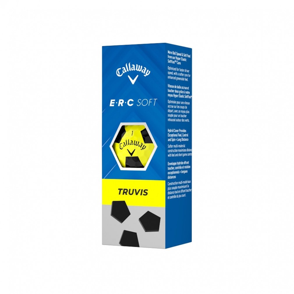 LEFC EEREC SOFT 25 TRUVIS YELLOW BLACK (7193553014) St F 1X[u(3) Callaway