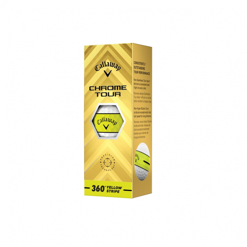 LEFC CHROME TOUR 24 360 YELLOW STRIPE (7193711421) 1X[u(3) St F Callaway