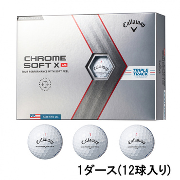 1ダース CHROME SOFT X LS TRIPLE TRUCK