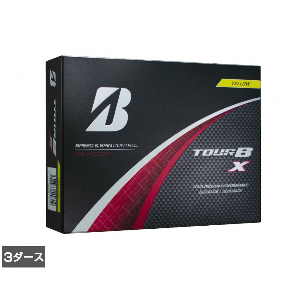 ブリヂストン 24 TOUR B X ツアー B X イエロー (B4YXJ) 3ダース(36球
