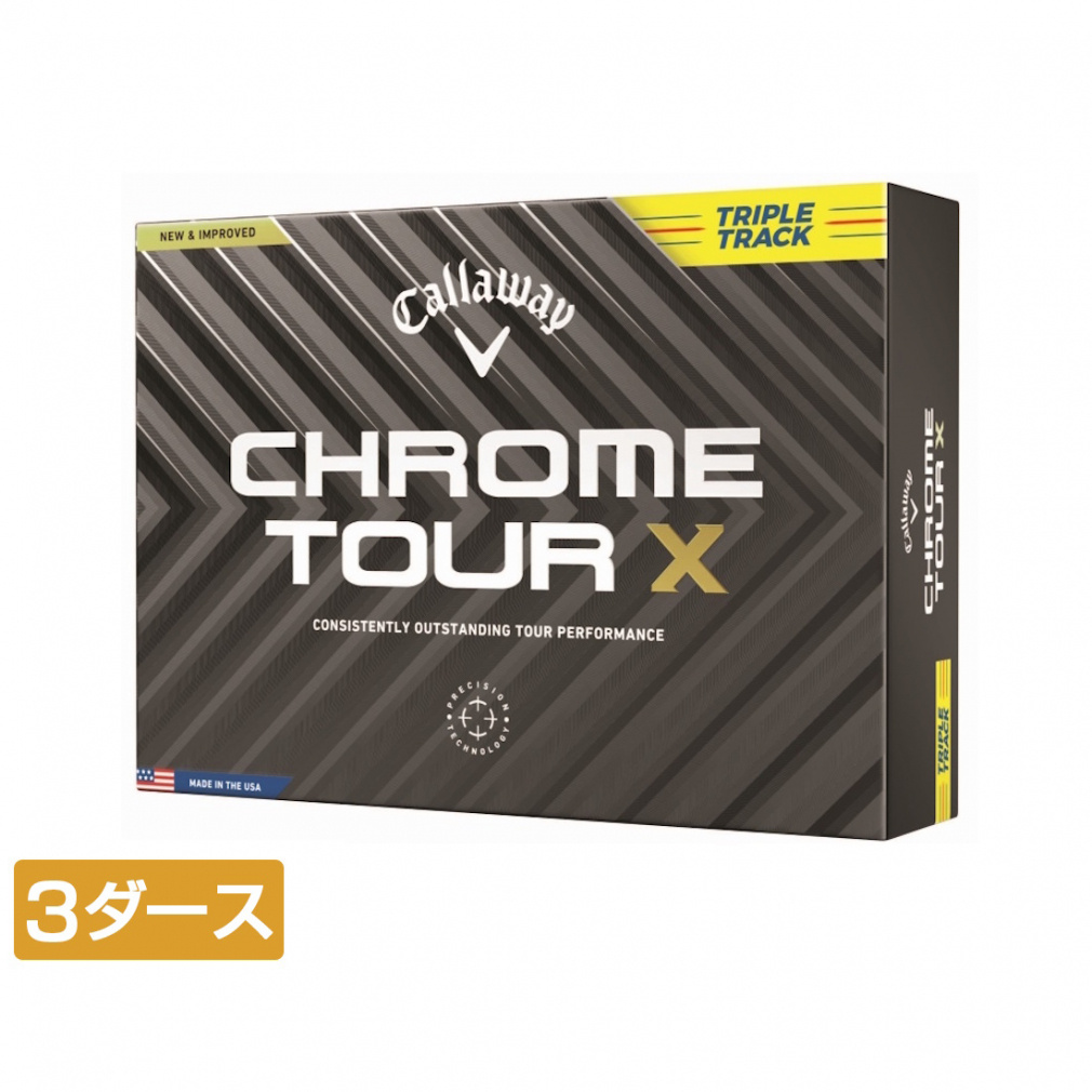 LEFC NcA[ CHROME TOUR X 24 CG[ TRIPLE TRUCK (7193108337) 3_[X(36) St F Callaway