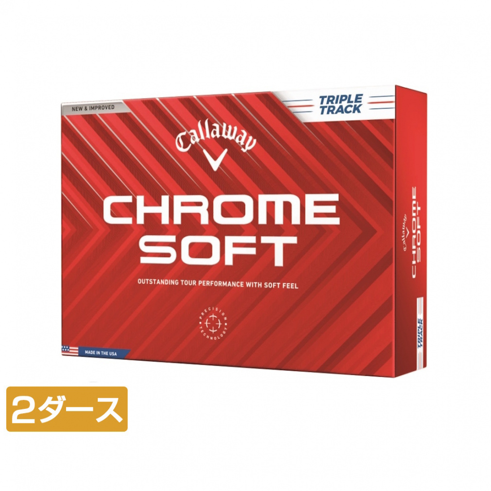 LEFC N\tg CHROME SOFT 24 TRIPLE TRACK (7193105053) 2_[X(24) St F Callaway
