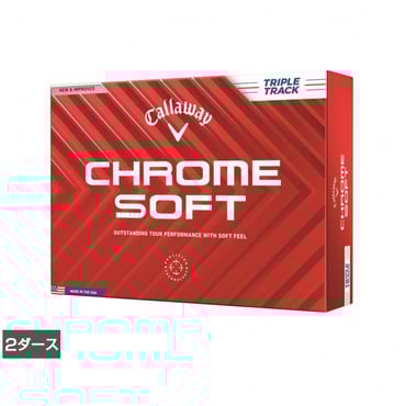 2ダース  CHROME SOFT 24 TRIPLE TRACK 7193105053