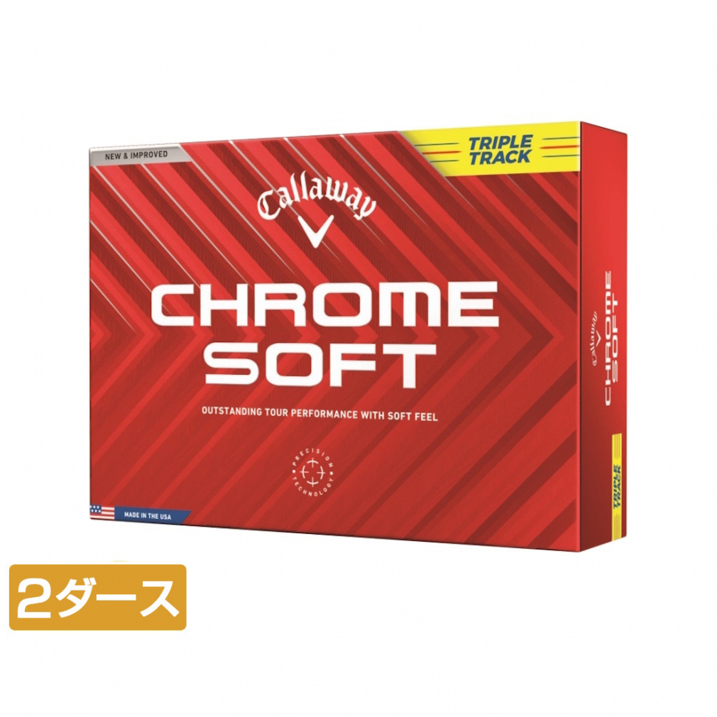 LEFC N\tg CHROME SOFT 24 YELLOW TRIPLE TRUCK (7193105091) 2_[X(24) St F Callaway