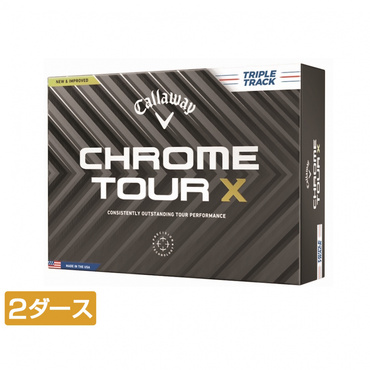 2ダース CHROME TOUR X 24 TRIPLE TRACK 7193108290｜Alpen Online
