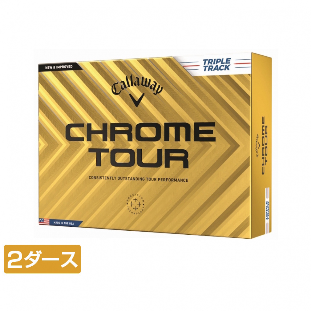Callaway Chrome Tour 2ダース 2ダース CHROME TOUR 24 TRIPLE TRACK 7193106722｜Alpen Online