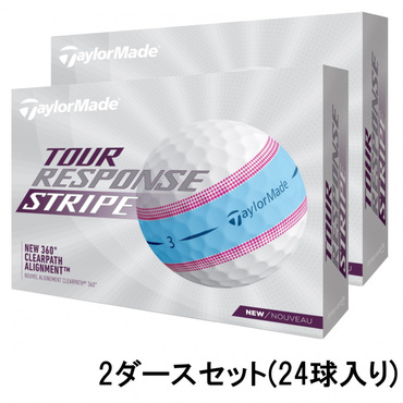 2ダース  TMJ23 Tour Response STRIPE ブルーピンク N9506801