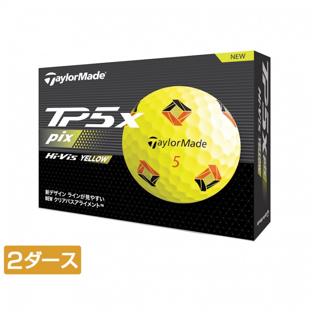 e[[Ch TMJ24 TP5x pix YLW CG[ (N9509301) 2_[X(24) St F TaylorMade