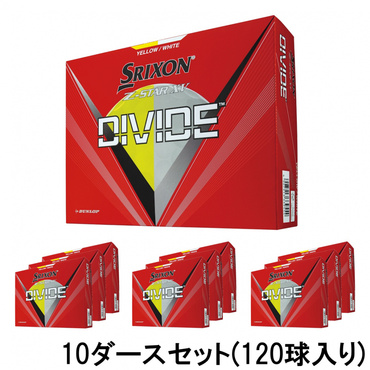 10ダース ゼットスター 23 Z-STAR ディバイド W/Y ホワイトイエロー XV8DIVWY3