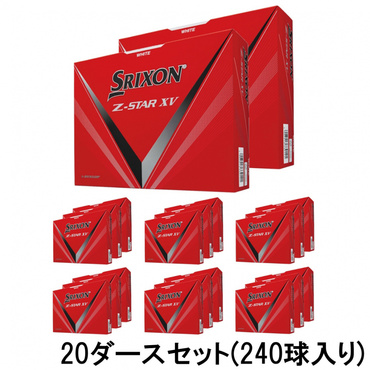 20ダース  ゼットスターXV 23 Z-STAR XV ホワイト SNXV8WH3