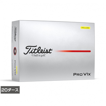 タイトリスト PRO V1X 25 イエロー プロV1X 25 イエロー (6665928718