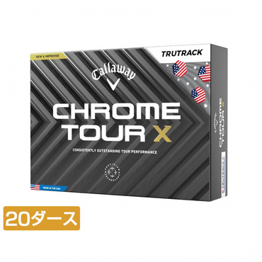 20ダース CHROME TOUR X 24 USA TRUTRACK 7193285120